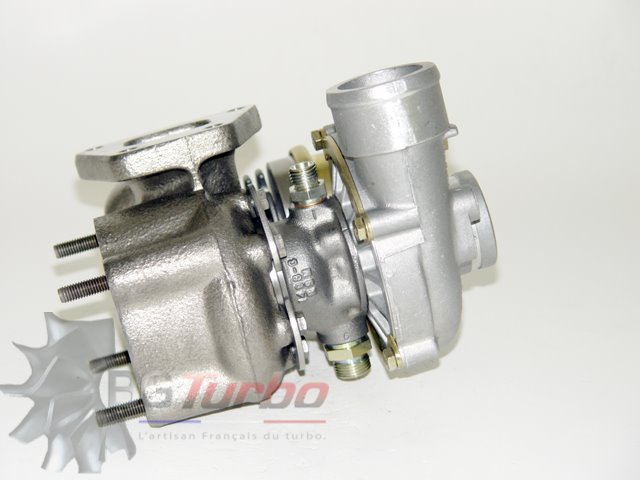 TURBO - HYBRIDE -  NEUF OE PRÉPARÉ EN FRANCE  - STAGE2 - 0 - 6+6 pales - MFS PERFORMANCE K143Diamètre admission - Ind : 31,9 mm / Exd : 49,9 mm / Angle : 0°
